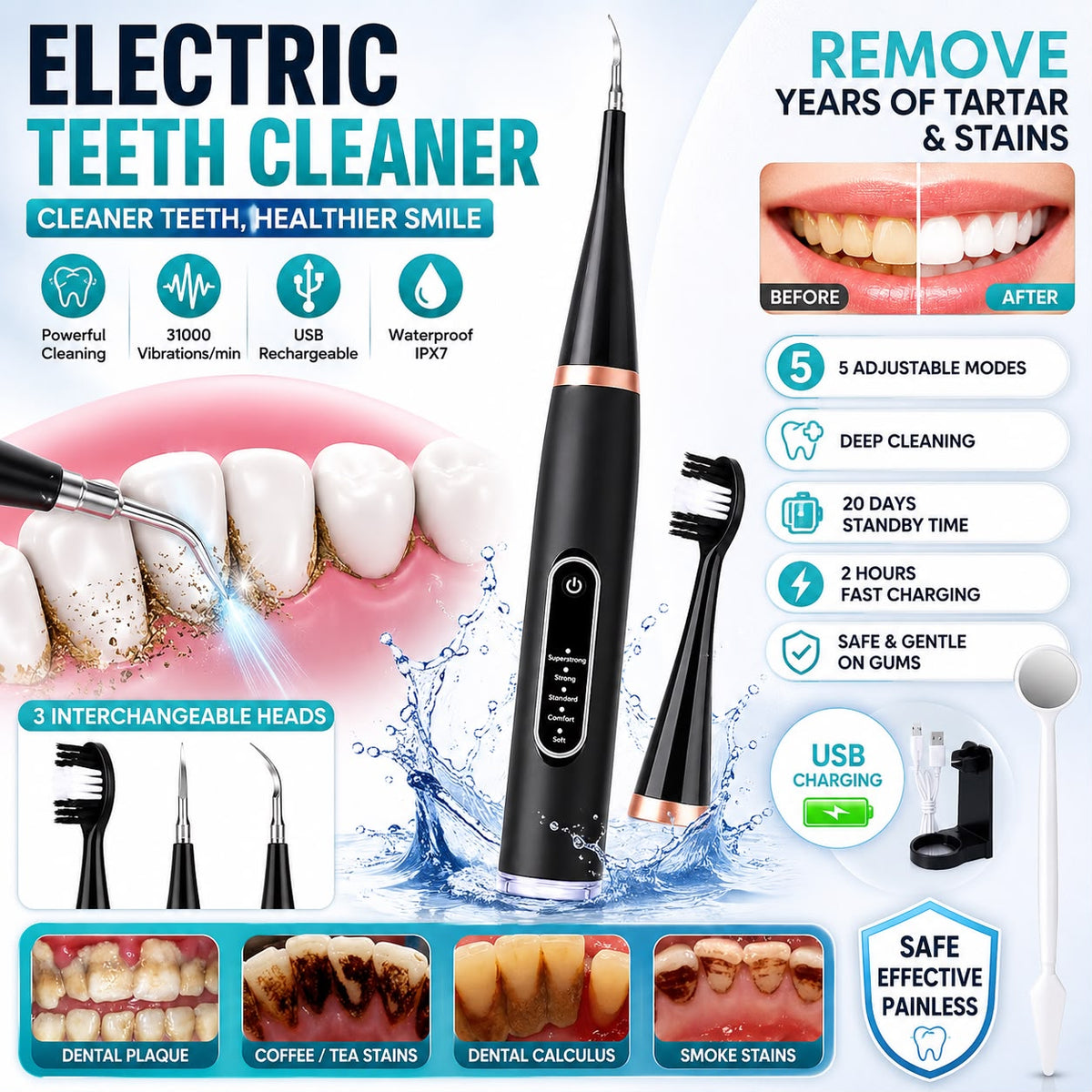 Sonic Ultra Teeth Cleaner