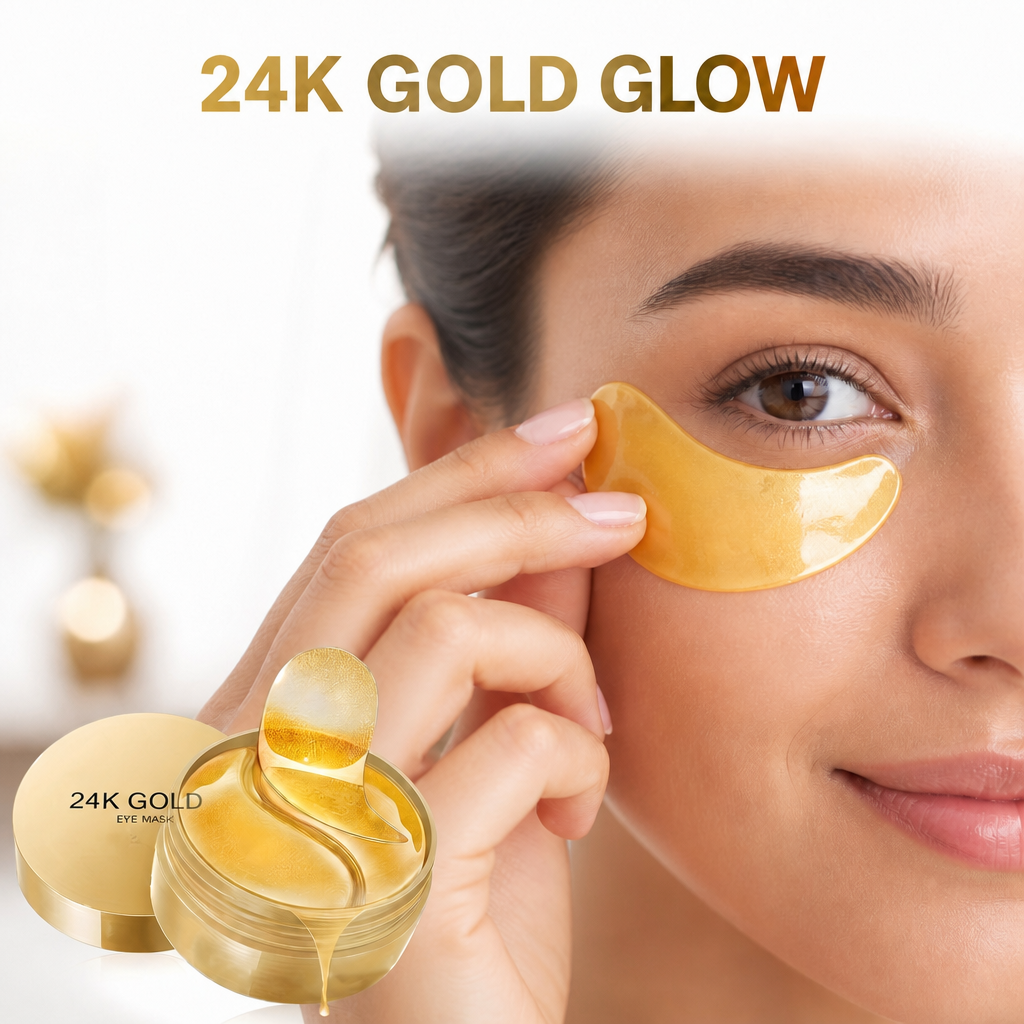 24K Gold Eye Mask