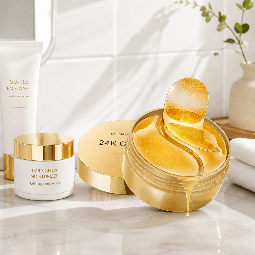 24K Gold Eye Mask