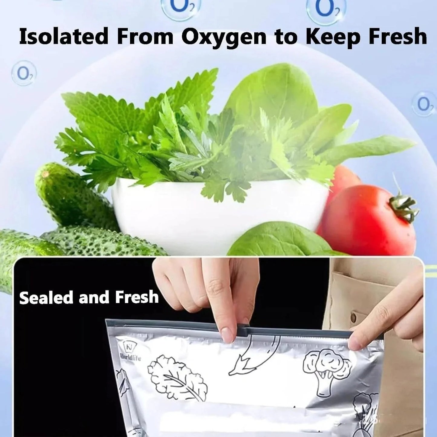 FreshLock™ Aluminum Foil Bags