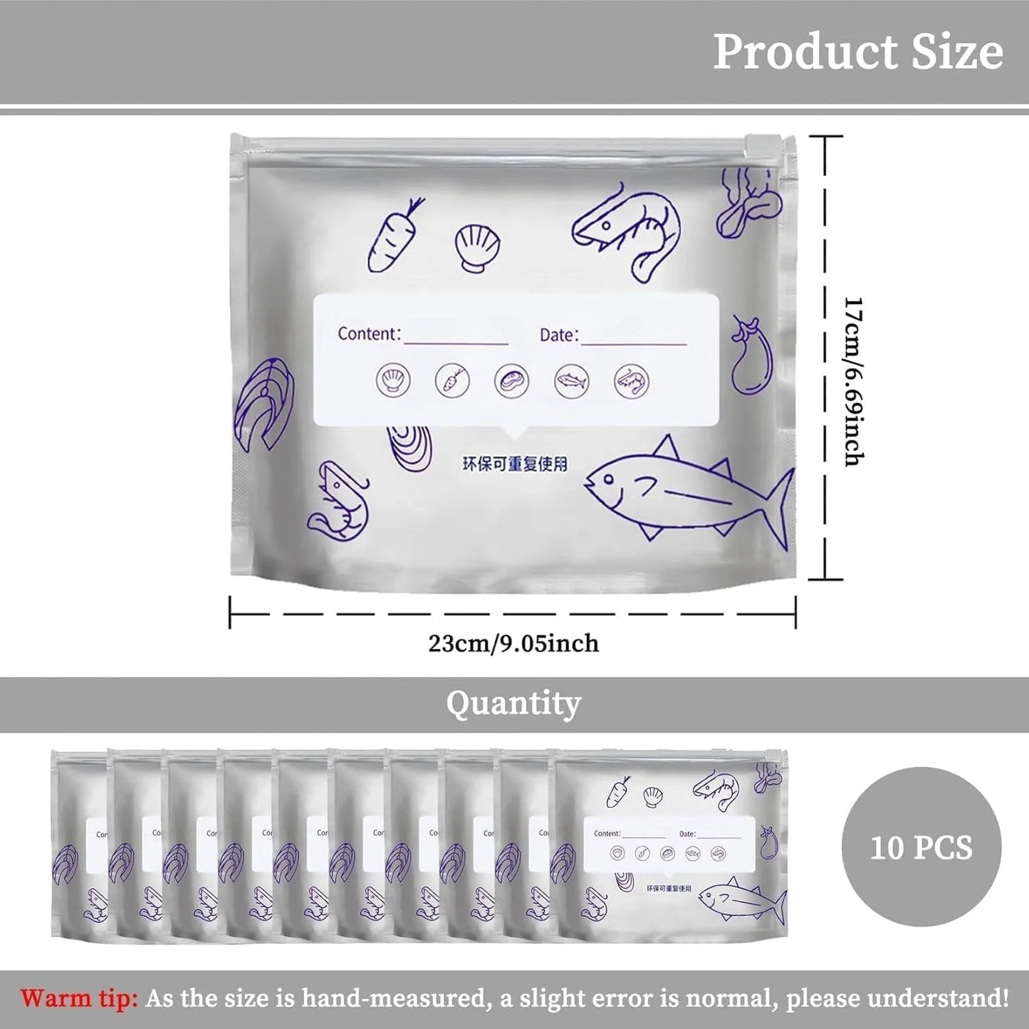 FreshLock™ Aluminum Foil Bags
