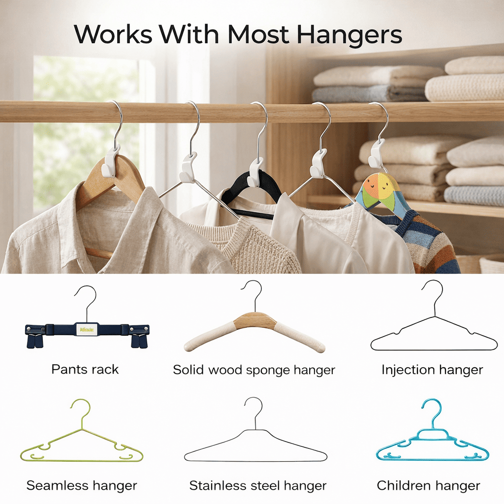 Hanger Connector Hooks (30 Pcs)