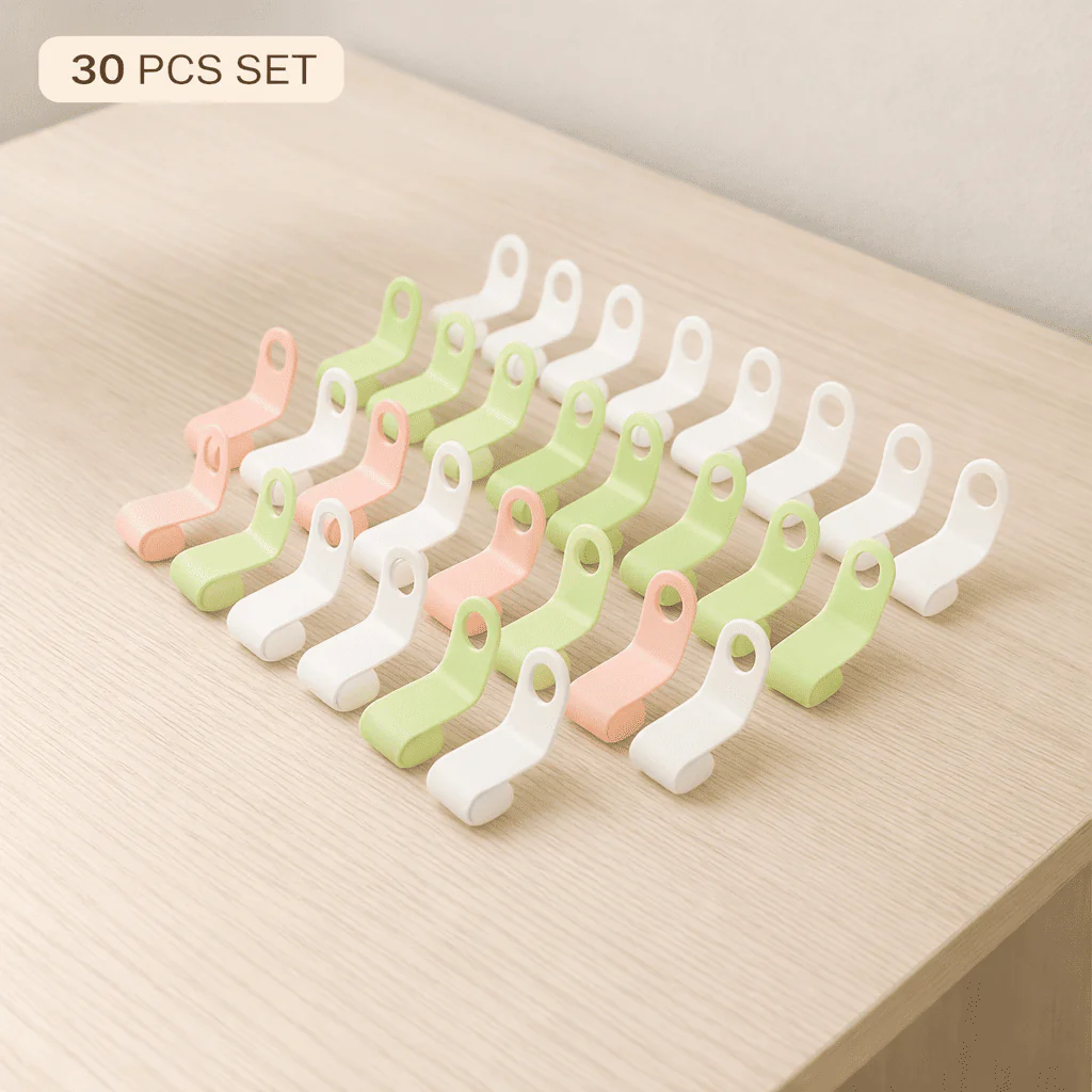 Hanger Connector Hooks (30 Pcs)